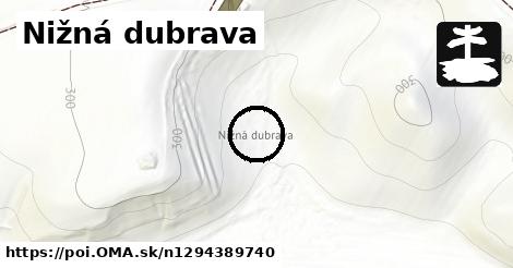 Nižná dubrava