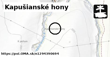 Kapušianské hony