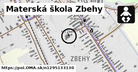 Materská škola Zbehy