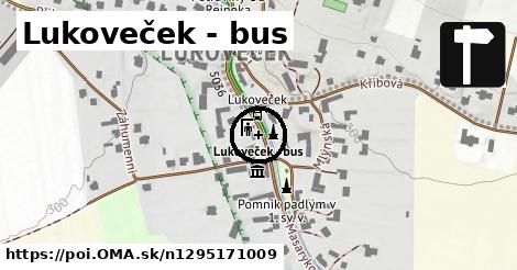 Lukoveček - bus