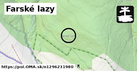 Farské lazy