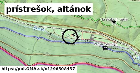 prístrešok, altánok