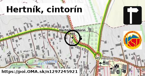 Hertník, cintorín