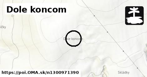 Dole koncom