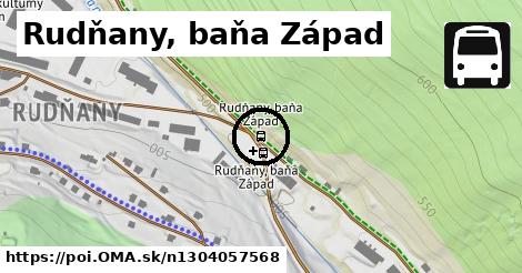 Rudňany, baňa Západ