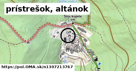 prístrešok, altánok