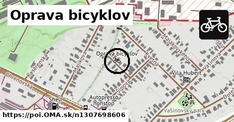 Oprava bicyklov