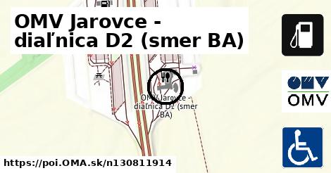 OMV Jarovce - diaľnica D2 (smer BA)