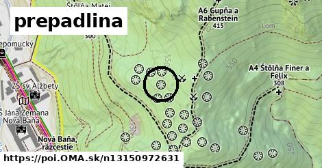 prepadlina