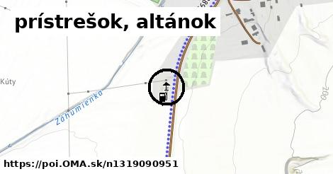 prístrešok, altánok