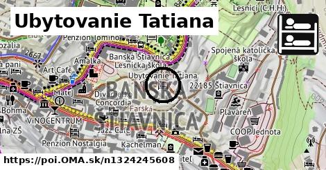 Ubytovanie Tatiana