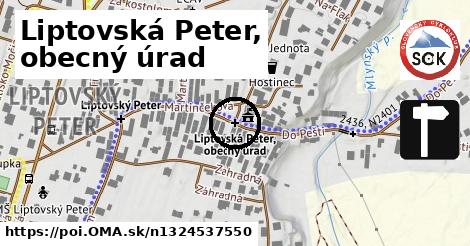 Liptovský Peter, obecný úrad