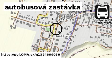 autobusová zastávka