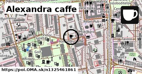 Alexandra caffe