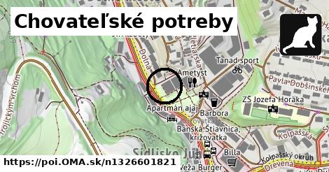 Chovateľské potreby