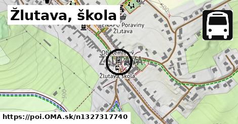 Žlutava, škola