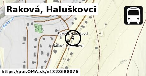 Raková, Haluškovci