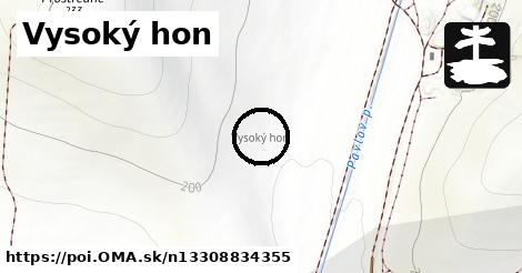 Vysoký hon