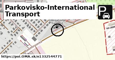 Parkovisko-International Transport
