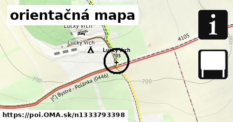 orientačná mapa