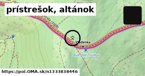 prístrešok, altánok