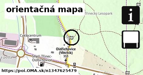 orientačná mapa