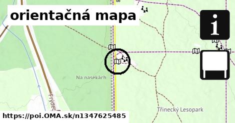 orientačná mapa