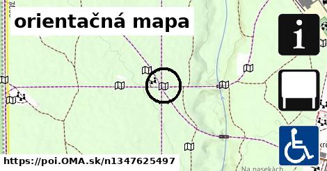 orientačná mapa