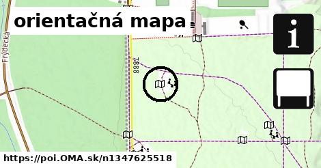 orientačná mapa