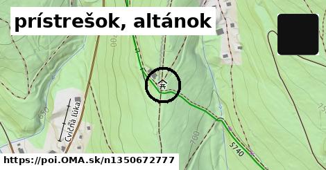 prístrešok, altánok