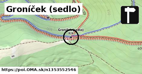 Groníček (sedlo)