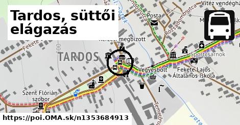 Tardos, süttői elágazás