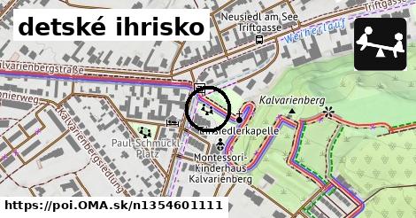 detské ihrisko