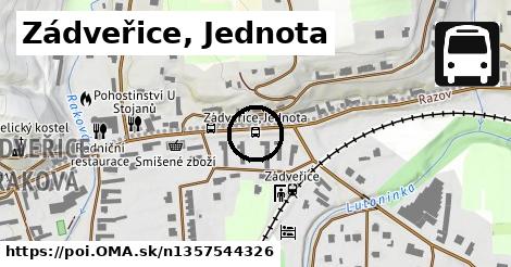 Zádveřice, Jednota