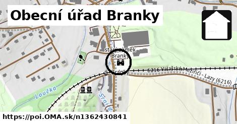 Obecní úřad Branky