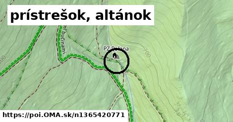 prístrešok, altánok