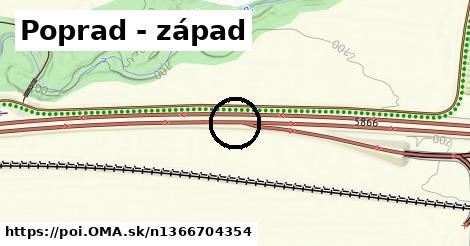 Poprad - západ