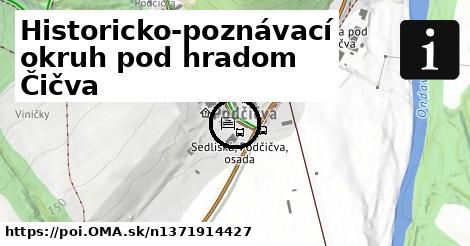 Historicko-poznávací okruh pod hradom Čičva