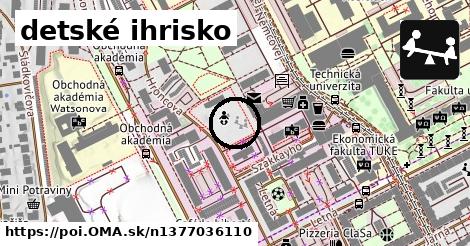 detské ihrisko