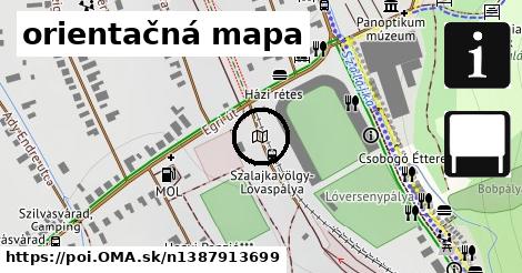 orientačná mapa