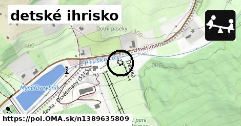 detské ihrisko