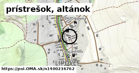 prístrešok, altánok