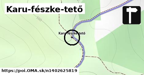 Karu-fészke-tető