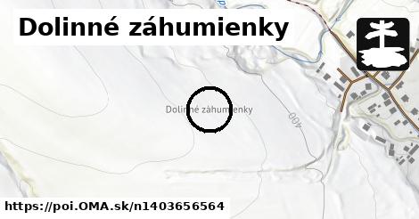 Dolinné záhumienky