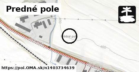 Predné pole