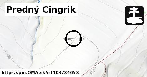 Predný Cingrik