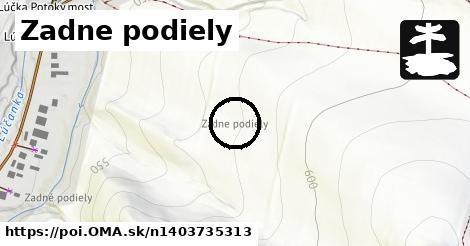 Zadne podiely