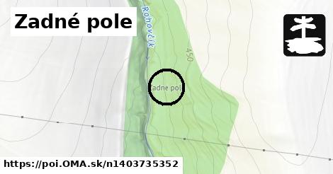 Zadné pole