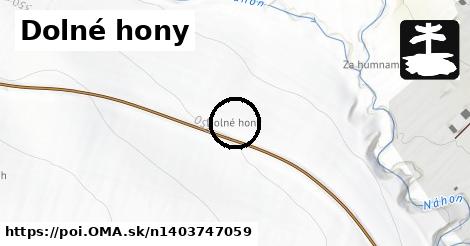 Dolné hony