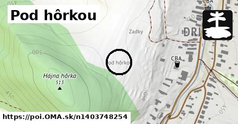 Pod hôrkou